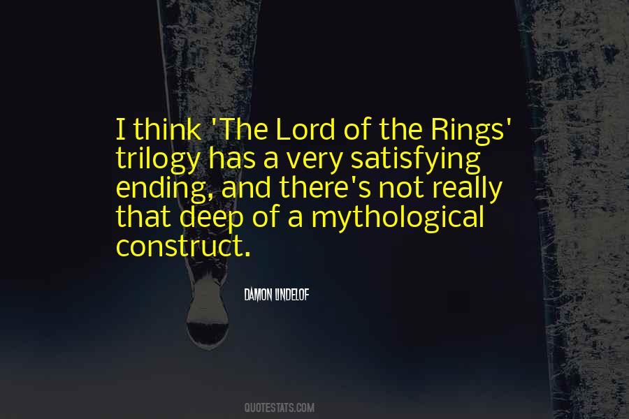 Quotes About Lord Of The Rings #964228