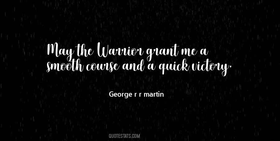 Warrior Victory Quotes #83352
