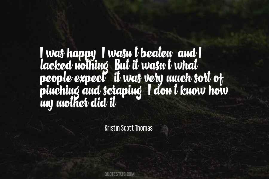 Was Happy Quotes #1082988