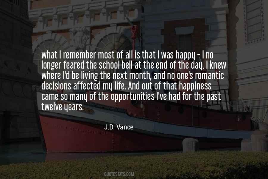 Was Happy Quotes #1740192