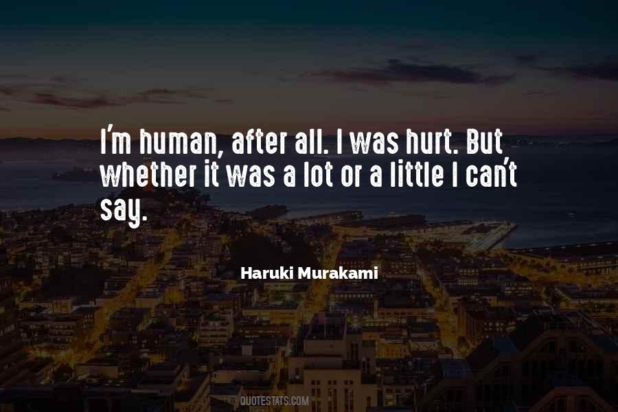 Was Hurt Quotes #1246289