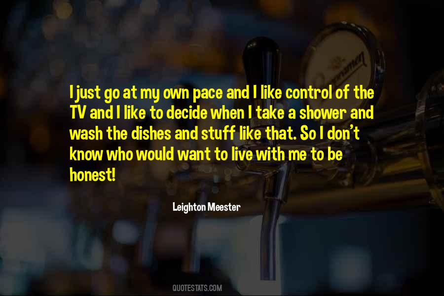 Wash Your Dishes Quotes #1508263