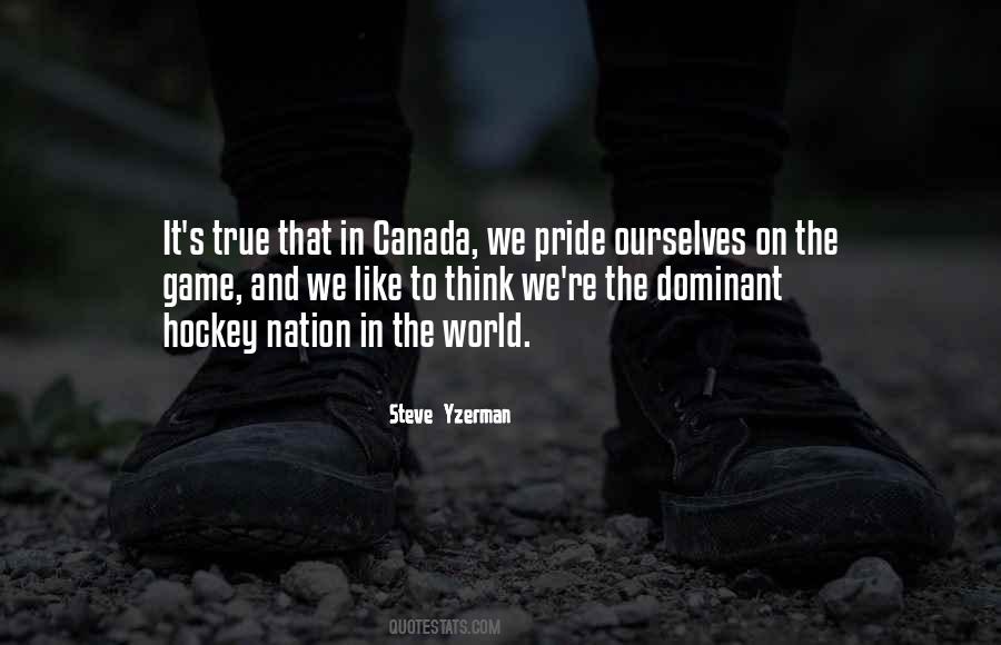 Quotes About Canada And Hockey #917538