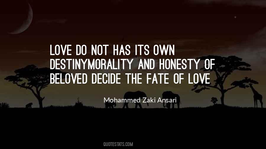 Quotes About Fate And Love Destiny #827566