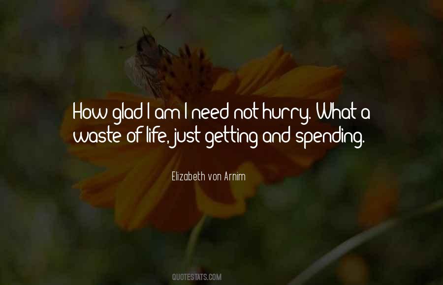 Waste Of Life Quotes #1087101