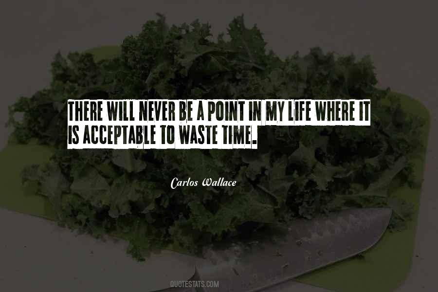 Waste Of My Time Quotes #760753