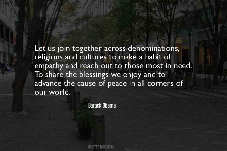 Quotes About Share Your Blessings #1475635