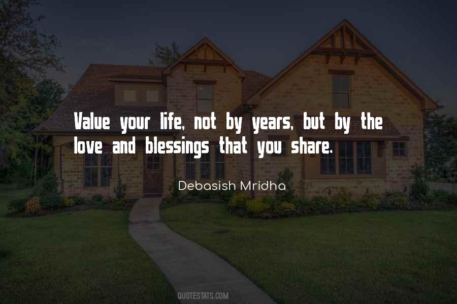 Quotes About Share Your Blessings #710279