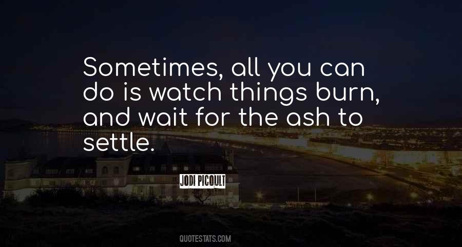 Watch Me Burn Quotes #1064531