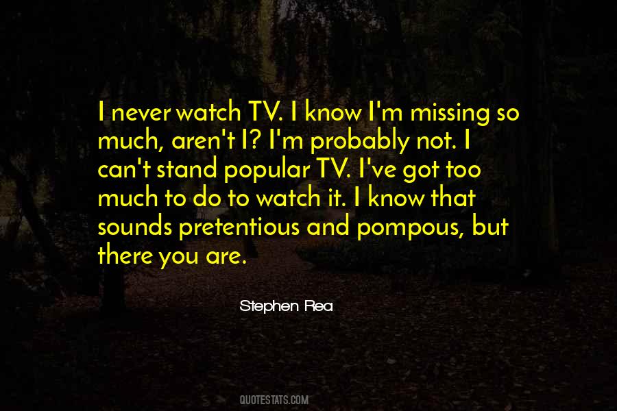 Watch Tv Quotes #1055234