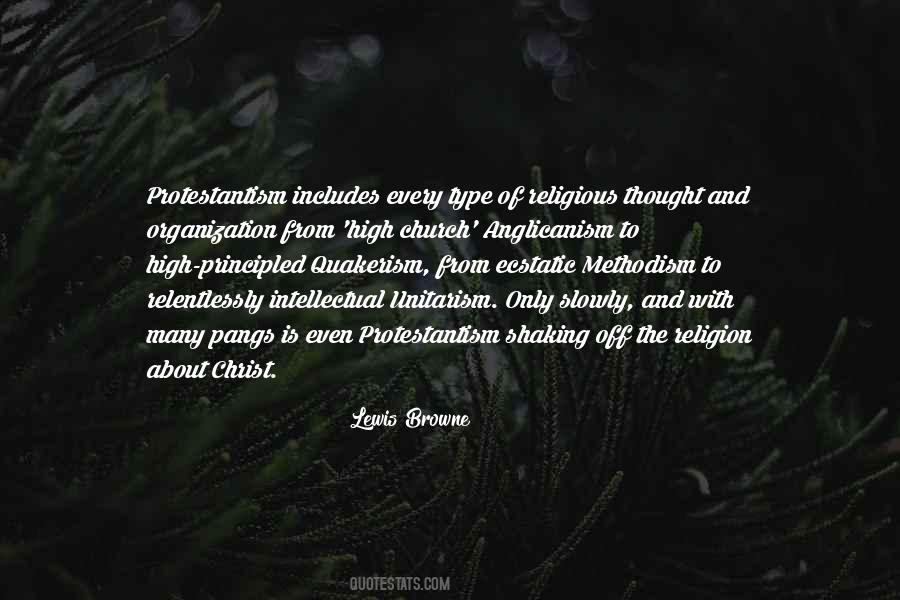 Quotes About Protestantism #1167464