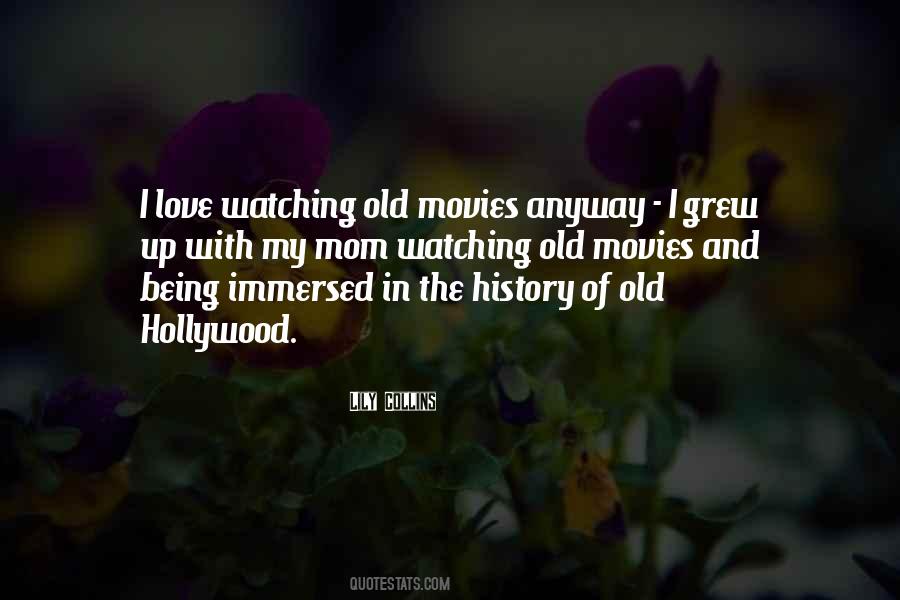 Watching Movie With Love Quotes #696022