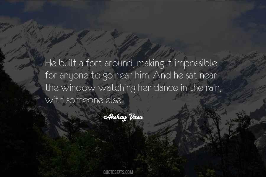 Watching Rain Quotes #1240888