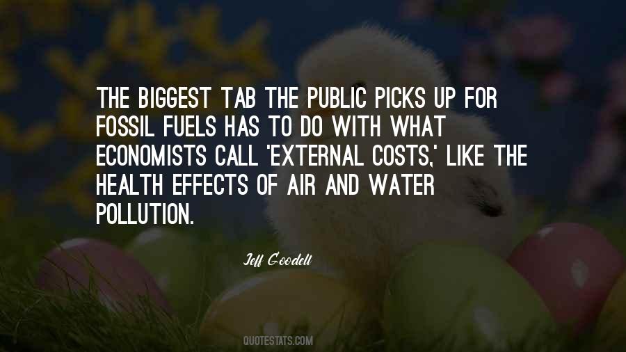 Water And Air Pollution Quotes #1148848