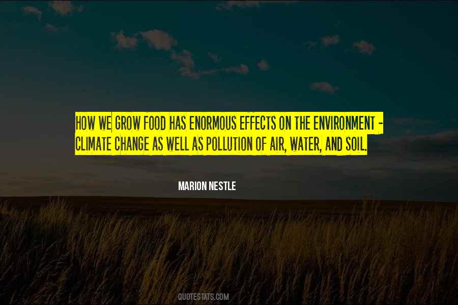 Water And Air Pollution Quotes #839695