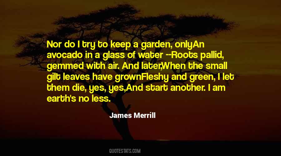 Water And Earth Quotes #70092