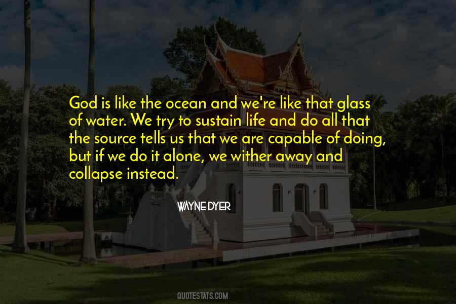 Water And God Quotes #649708