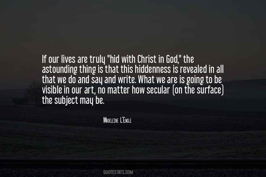 Water And God Quotes #706721