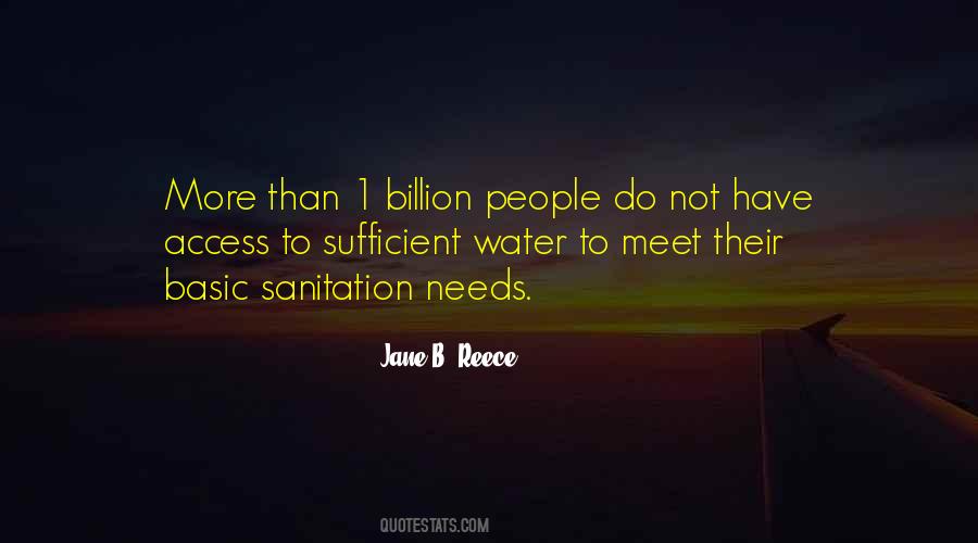 Water And Sanitation Quotes #560077