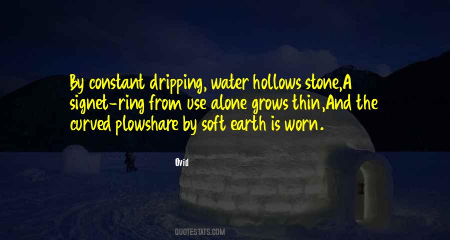 Water And Stone Quotes #1298902