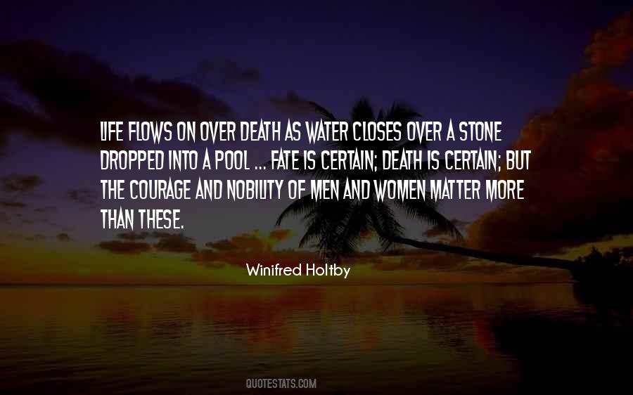 Water And Stone Quotes #784577