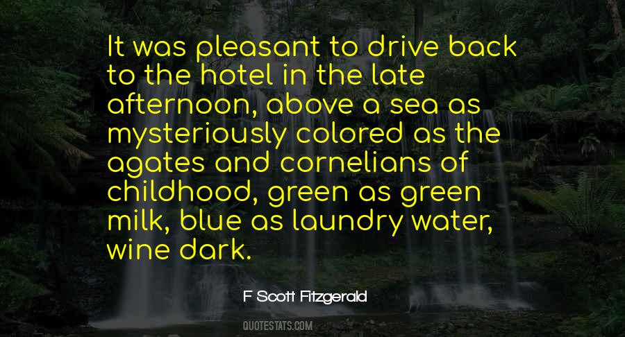 Water Blue Quotes #1554620
