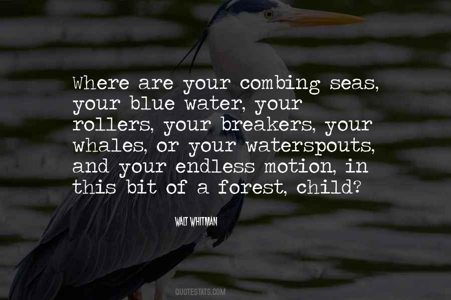 Water Blue Quotes #975675