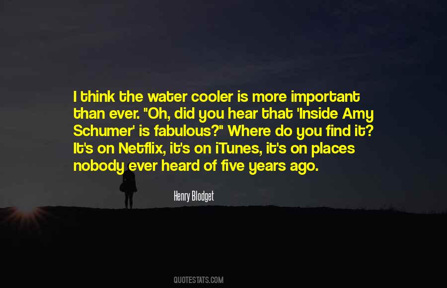 Water Cooler Quotes #266053