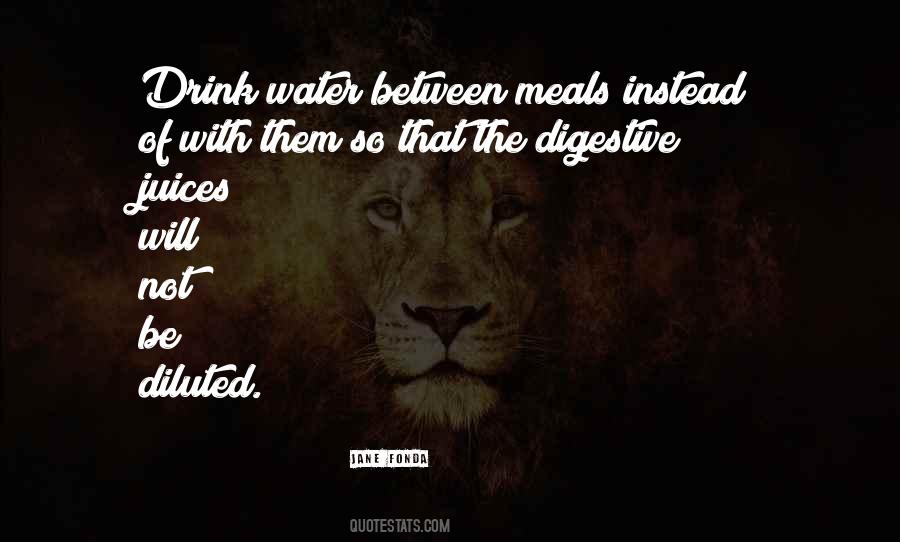 Water Drink Quotes #237010