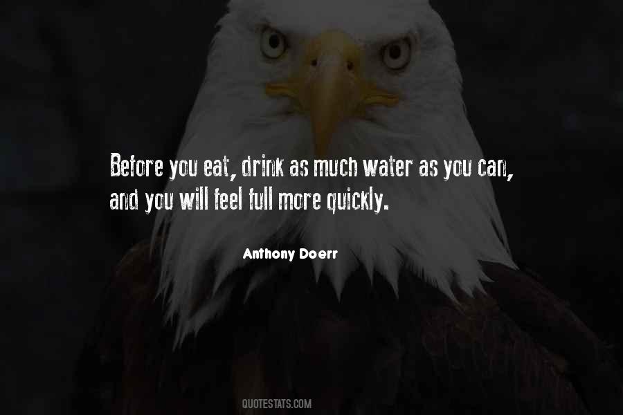 Water Drink Quotes #286252