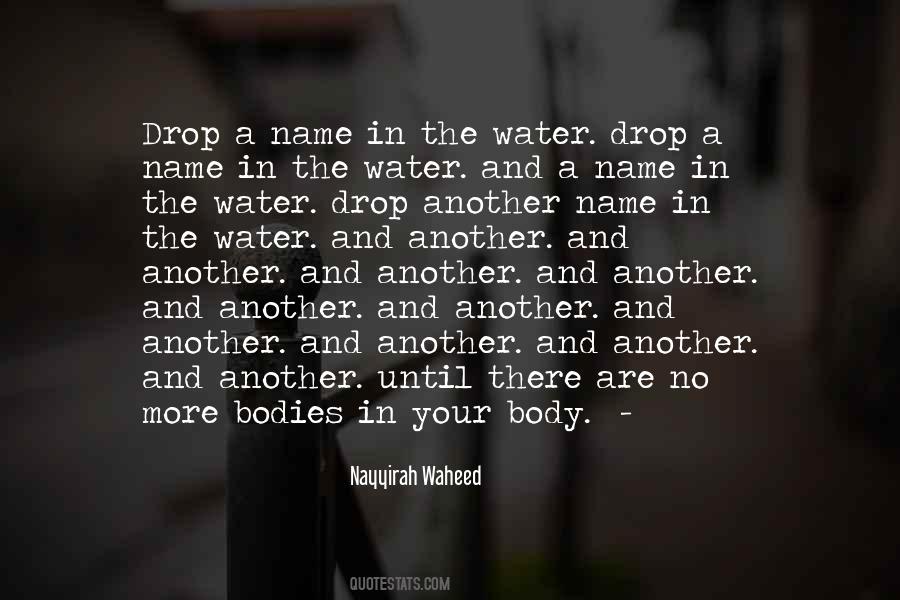 Water Drop Quotes #536785