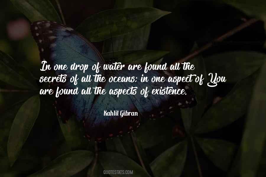Water Drop Quotes #91027