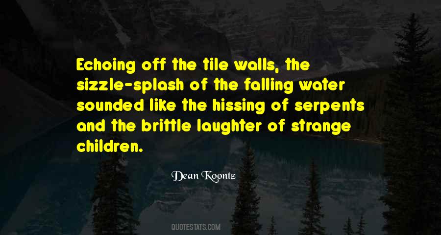 Water Falling Quotes #261159