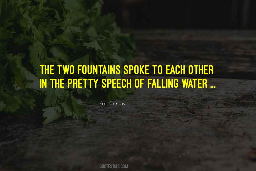 Water Falling Quotes #802177