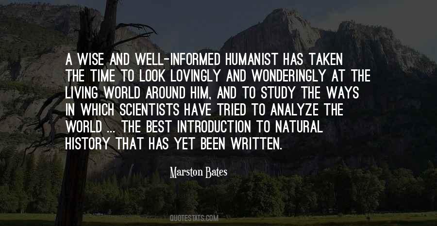 Quotes About Natural History #1423006