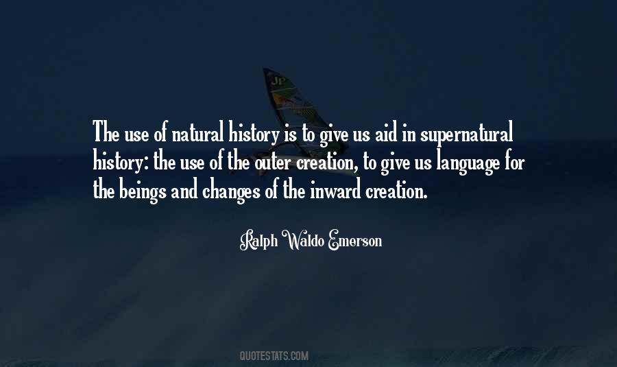 Quotes About Natural History #1554980