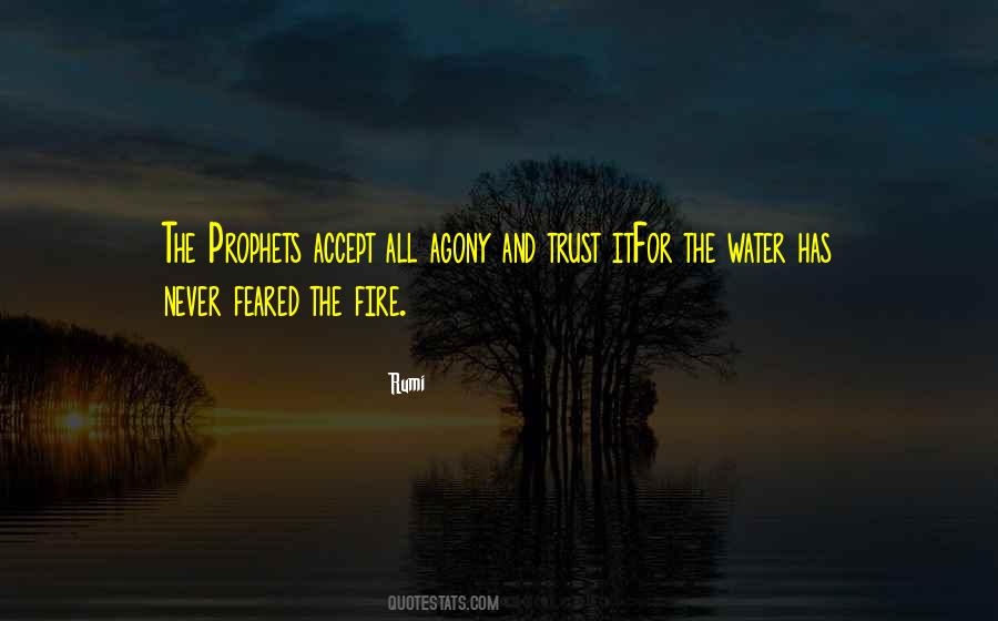 Water Fire Quotes #24118