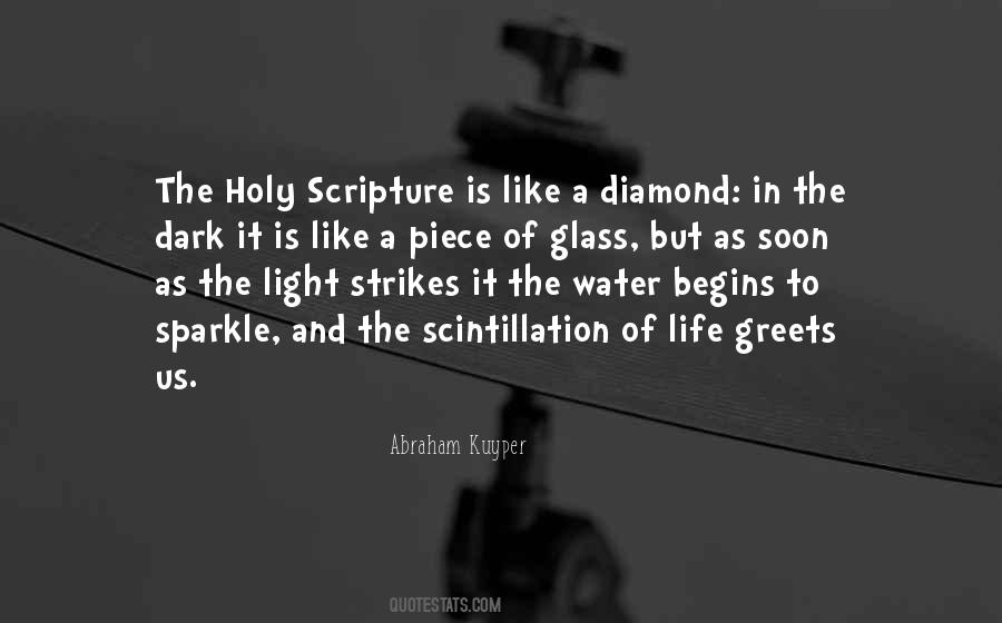 Water Like Glass Quotes #1821440