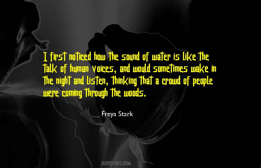 Water Sound Quotes #1005087