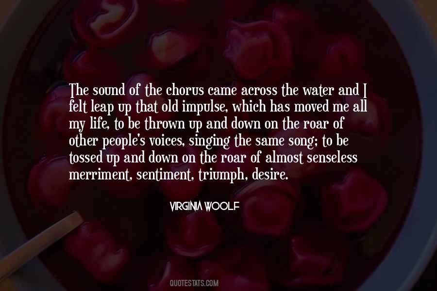 Water Sound Quotes #581814