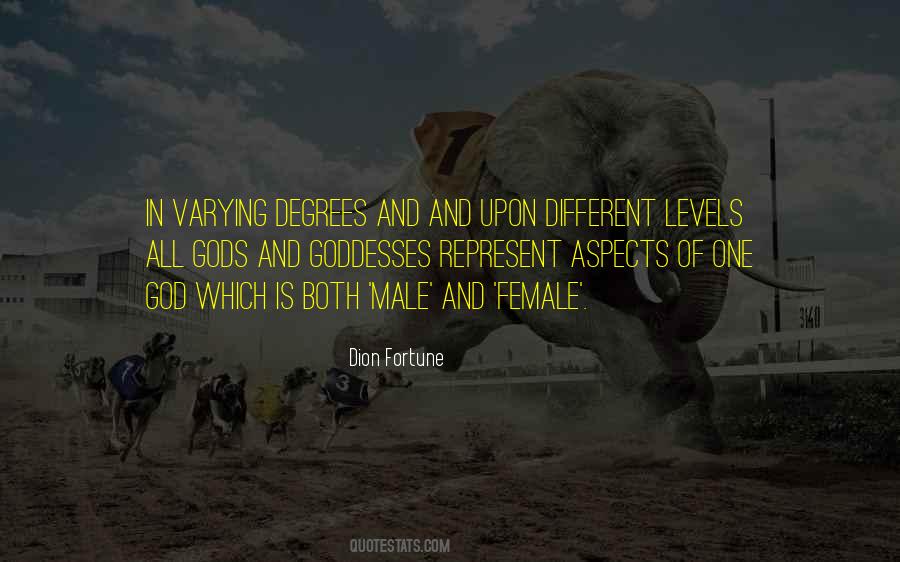 Quotes About Different Levels #1457141