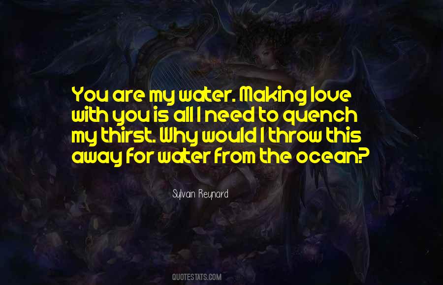 Water Thirst Quotes #1079987