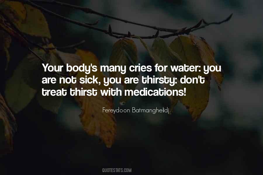 Water Thirst Quotes #1605868