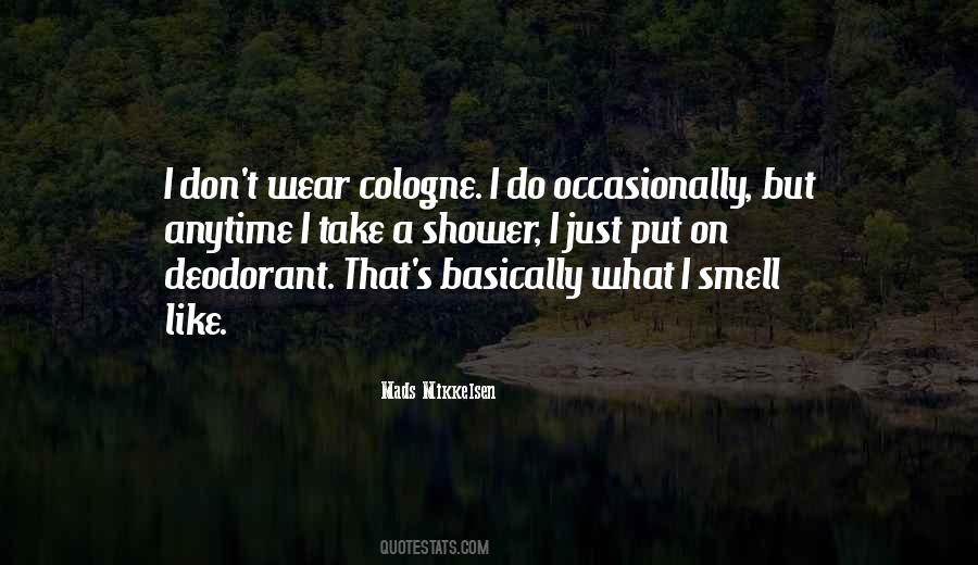Quotes About Deodorant #1311981