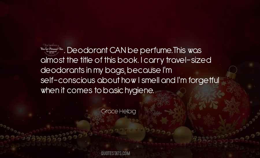 Quotes About Deodorant #1483387