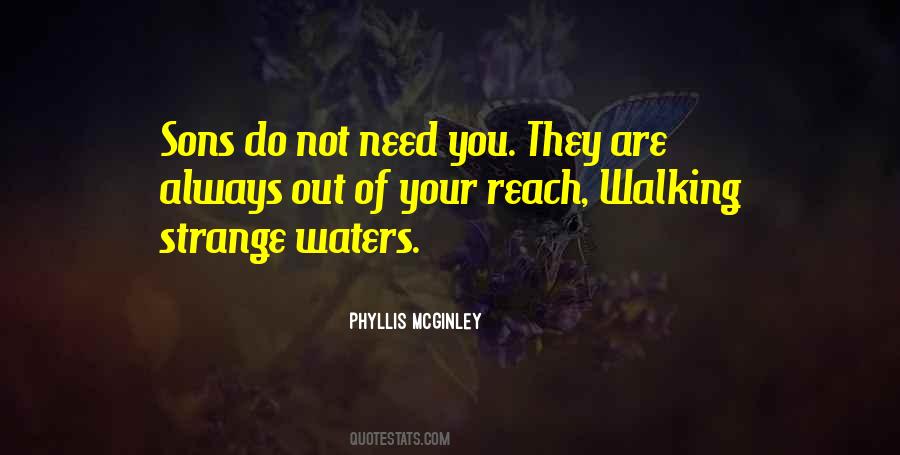 Water Walking Quotes #1508023