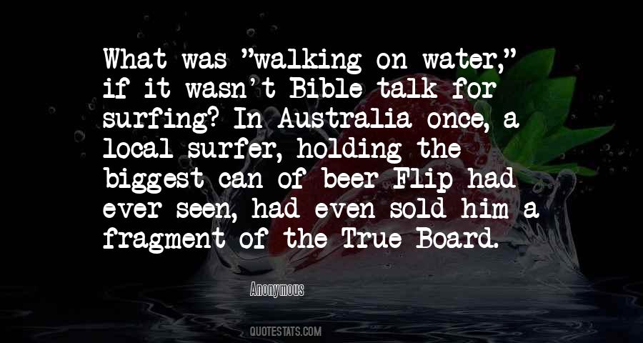 Water Walking Quotes #1753334