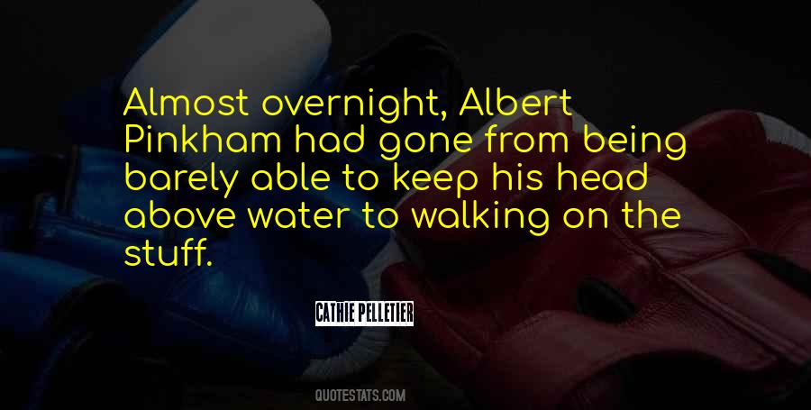 Water Walking Quotes #712321