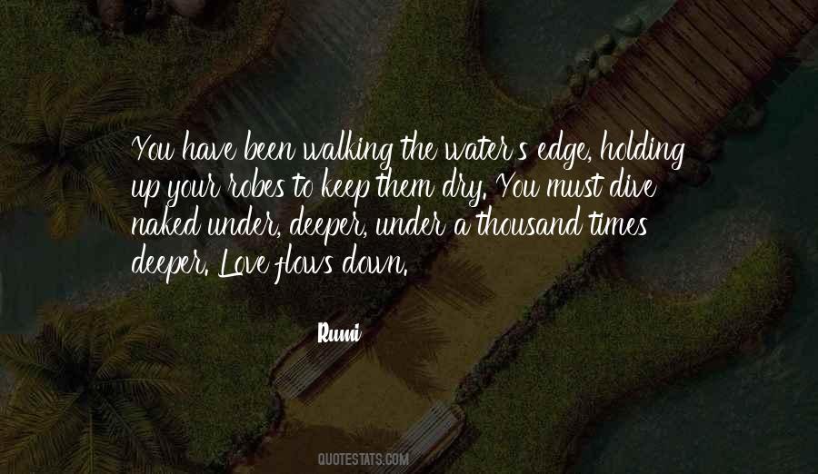 Water Walking Quotes #969188