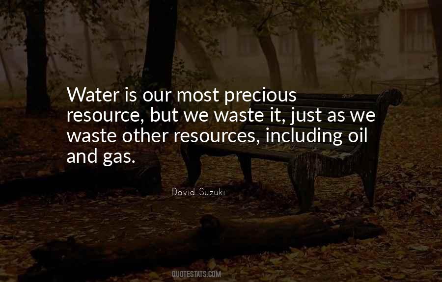 Water Waste Quotes #1299347